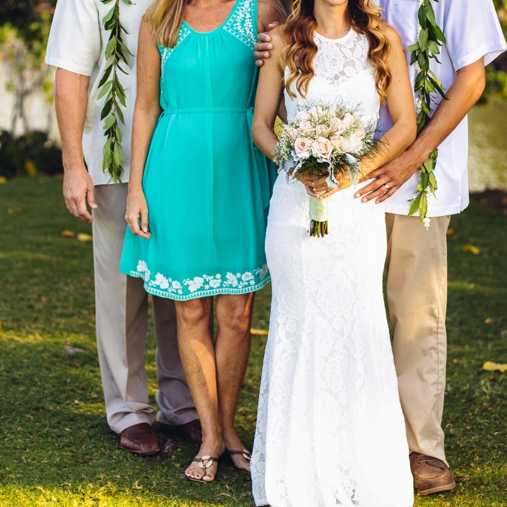 Lace Wedding Dress (xsmall)